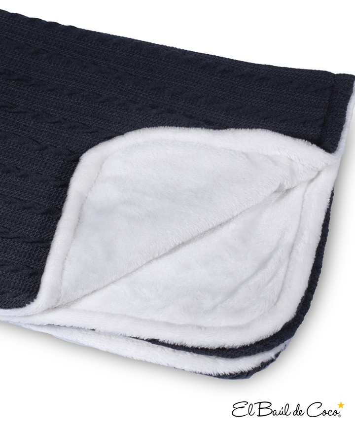 Manta Warmy Dreams Gris Oscuro